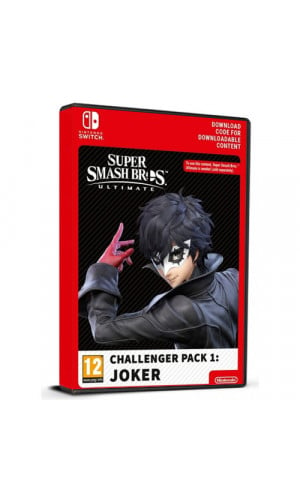 Super Smash Bros. Ultimate Challenger Pack 1: Joker DLC Cd Key Nintendo Switch Digital Europe