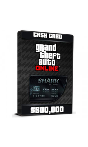 GTA V - Bull Shark Cash Card 500K Cd Key Rock Star Social Club Global