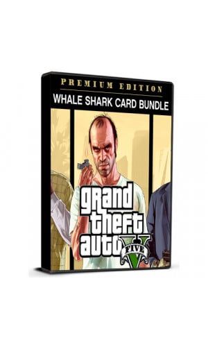 GTA V Premium Online Edition & Whale Shark Card Bundle Cd Key RockStar Social Club Global
