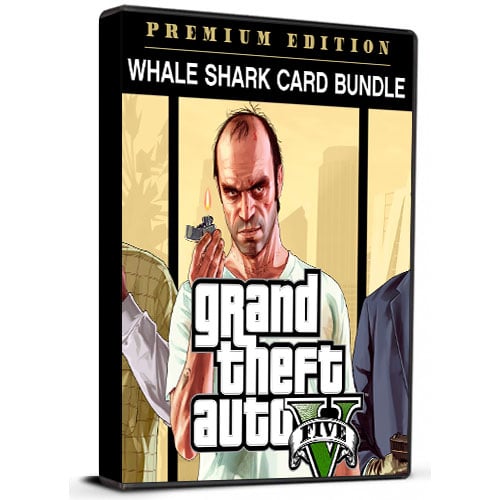 GTA V Premium Online Edition & Whale Shark Card Bundle Cd Key RockStar Social Club Global
