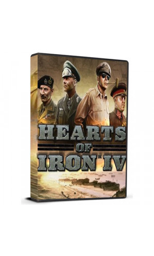 Hearts of Iron IV Cd Key Steam DE
