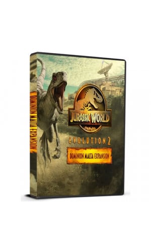 Jurassic World Evolution 2: Dominion Malta Expansion DLC Cd Key Steam Global