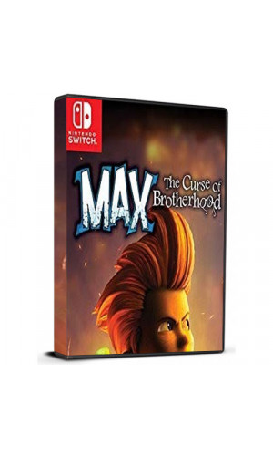 Max The Curse of Brotherhood Cd Key Nintendo Switch Europe