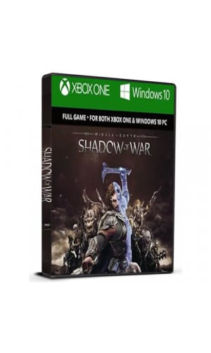 Middle-earth Shadow of War Cd Key XBOX ONE / WIndows 10 Global