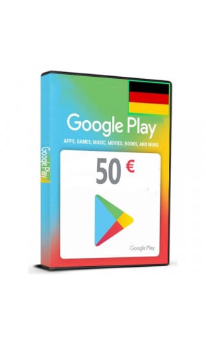 Google Play DE 50 EUR (Germany) Key Card 