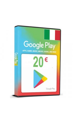 Google Play IT 20 EUR (Italy) Key Card