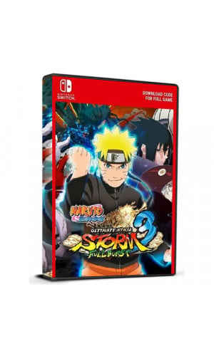 Naruto Ultimate Ninja Storm 3 Full Burst Cd Key Nintendo Switch Europe