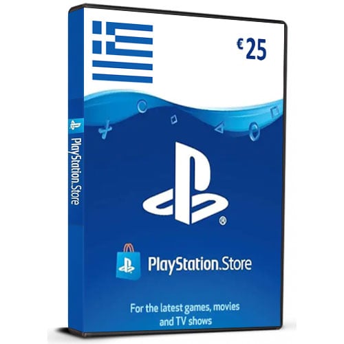 PSN GR 25 EUR (Greece) Key Card