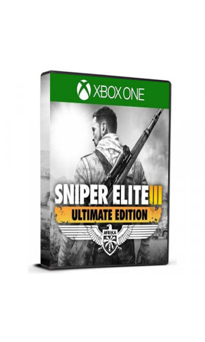 Sniper Elite 3 Ultimate Edition Cd Key Xbox ONE Global