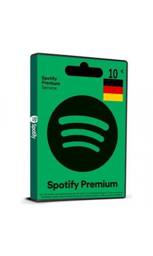 Spotify DE 10 EUR (Germany) Key Card 