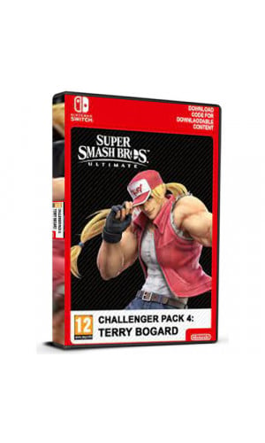 Super Smash Bros. Ultimate Challenger Pack 4 Terry Board DLC Cd Key Nintendo Switch Europe 