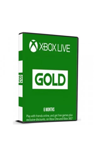 Xbox Live 6 Months Gold Cd Key Xbox One Europe