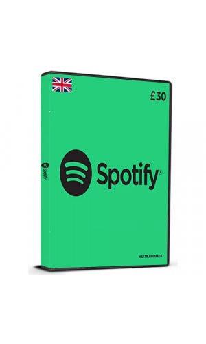 Spotify UK 30 GBP (UK) Key Card