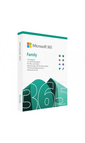 Microsoft Office 365 Family Home 6 Users 6 Months Cd Key Global