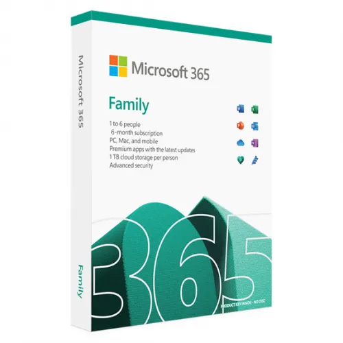 Buy Microsoft Office 365 Family Home 1 User 6 Months Cd Key Global