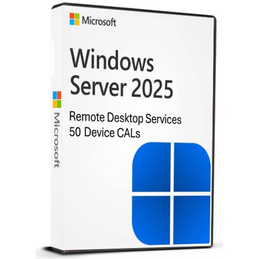 Buy Windows Server 2025 Remote Desktop Services 50 DEVICE Connections Cd Key  Global