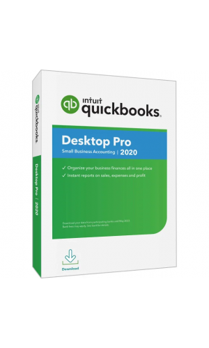 Intuit QuickBooks Desktop Pro 2020 Lifetime For Windows UK 