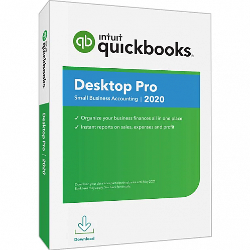 Intuit QuickBooks Desktop Pro 2020 Lifetime For Windows UK