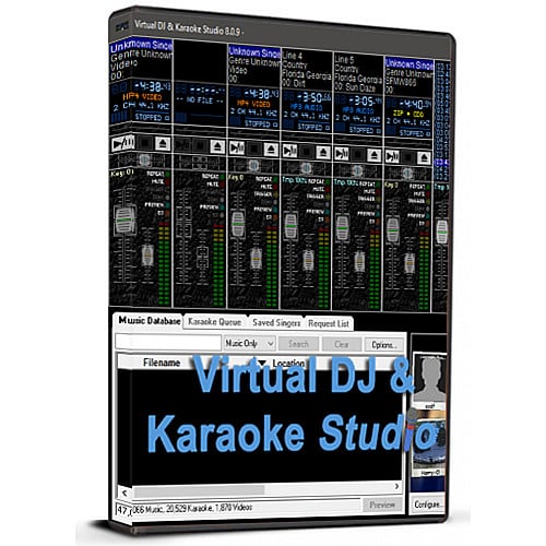 Virtual DJ and Karaoke Studio 8 For Windows Cd Key Global