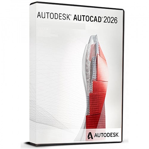 Autodesk AutoCAD 2026 for Windows 1 Device 1 Year License Global