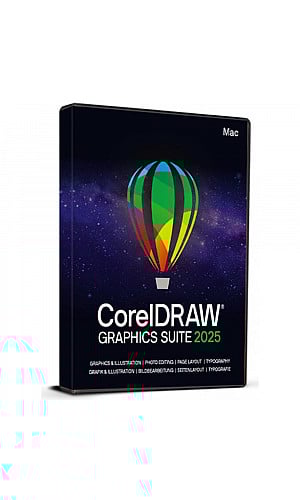 CorelDRAW Graphics Suite 2025 For Mac (Lifetime / 1 Device) License Key