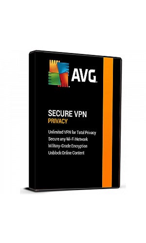 AVG Secure VPN 10 Devices 1 Year Cd Key Global