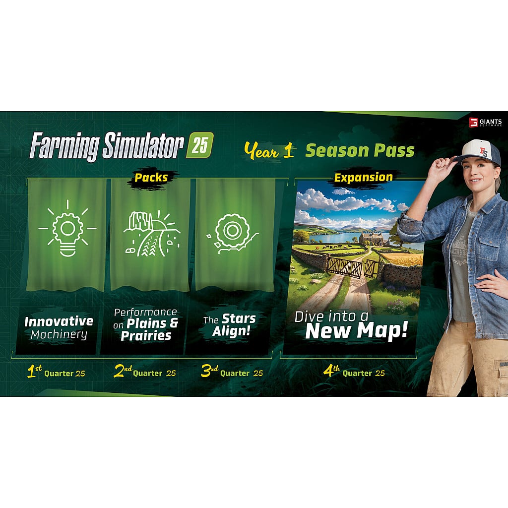 Farming Simulator 25 – Year 1 Bundle (PC Steam Key / Global) | Instant ...