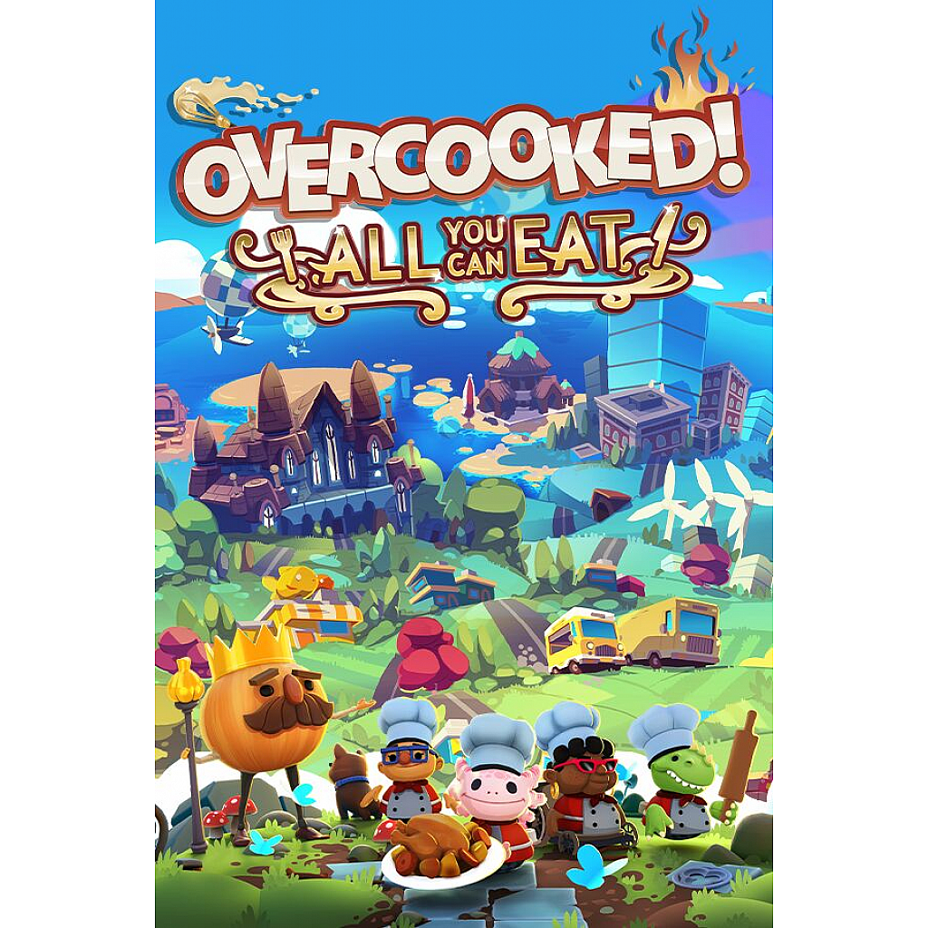 Over Cooked Key Visual Overcooked! All You Can Eat (PC Steam Key / Global) | Instant Activation