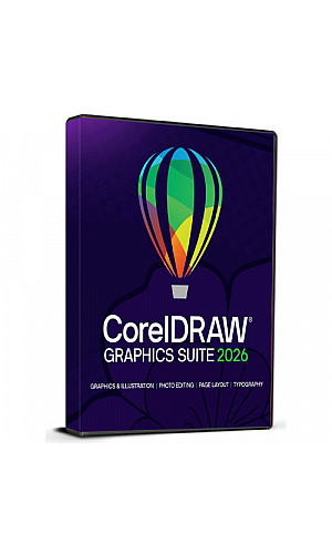CorelDRAW Graphics Suite 2026 (Mac) (Lifetime License / Global) CorelDRAW Graphics Suite 2026 (Mac) (Lifetime License / Global)