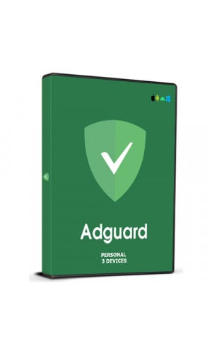 AdGuard Ad Blocker Personal Lifetime 3 Devices Cd Key Global