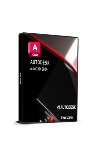 Autodesk AutoCAD 2024 for Windows 1 Device 1 Year License Global