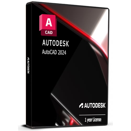 Autodesk AutoCAD 2024 for Windows 1 Device 1 Year License Global