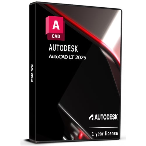 Autodesk AutoCAD LT 2025 for Windows 1 Device 1 Year License Global