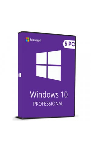 Windows 10 Professional Retail (5PC) Cd Key Microsoft Global