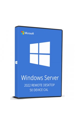 Windows Server 2022 Remote Desktop Services 50 DEVICE Connections Cd Key Global