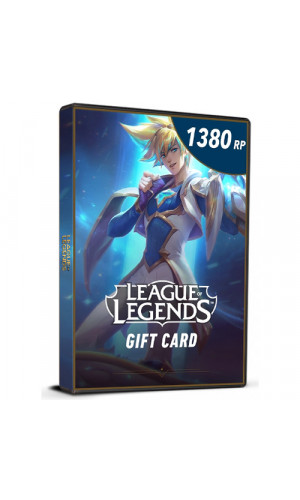 League Of Legends 1380 Riot Points EU WEST Cd Key