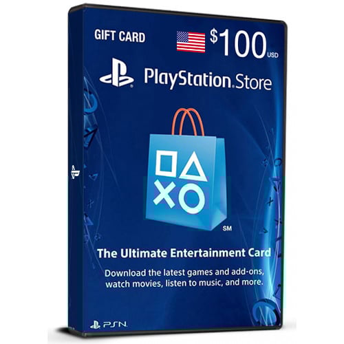 PlayStation Network Gift Card 100$ PSN USA (Digital Code)