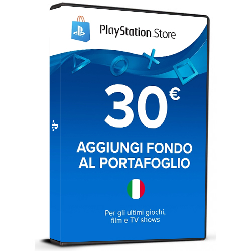 PlayStation Network Gift Card 30€ PSN IT (Digital Code)