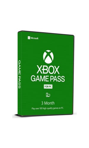 Xbox Game Pass PC – 3 Month Cd Key Europe