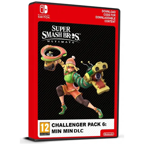 Super Smash Bros. Ultimate Challenger Pack 6: Min Min DLC (Nintendo Switch-Schlüssel / Europa)