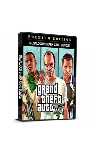 GTA V Premium Online Edition & Megalodon Shark Card Bundle Cd Key RockStar Social Club Global GTA V Premium Online Edition & Megalodon Shark Card Bundle Cd Key RockStar Social Club Global