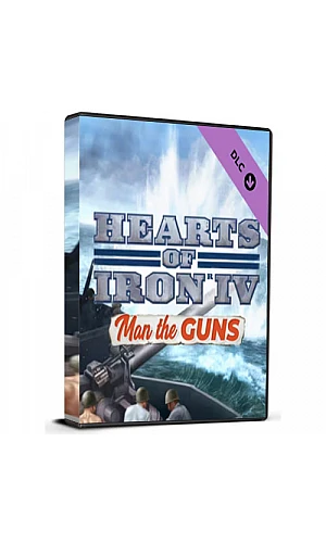 Hearts of Iron IV - Man the Guns DLC (PC Steam Key / Global)