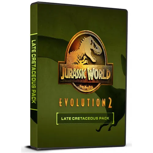 Jurassic World Evolution 2: Πακέτο του Ύστερου Κρητιδικού DLC Stea (PC Steam Βασική / Global)