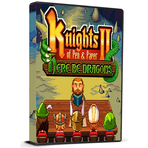 Knights of Pen and Paper 2 – Here Be Dragons DLC Gl (PC Steam Key / Global)