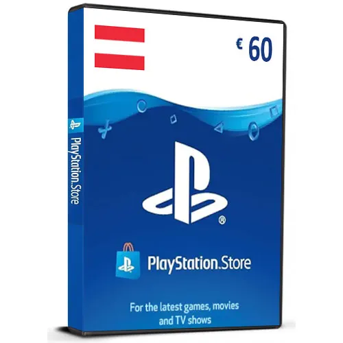 Tarjeta regalo de la tienda de 60 EUR (código PlayStation / Austria)