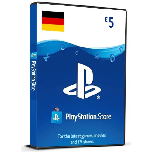 כרטיס מתנה לחנות בשווי 5 יורו (מפתח PS5 / גרמניה)