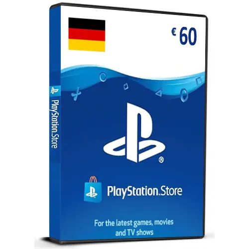 Tarjeta regalo de la tienda de 60 EUR (código PlayStation / Alemania)