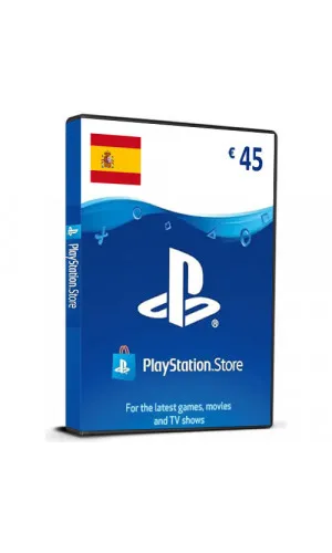 PSN ES 45 EUR (Spain) Key Card