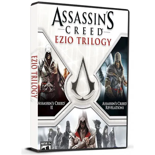 ثلاثية إزيو من سلسلة Assassin's Creed (مفتاح Ubisoft Connect للPC / عالمي)