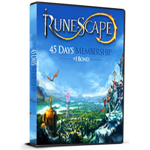 Runescape 45 Days Time Card + 1 Bond Runscape Europe (PC Key / Europe)